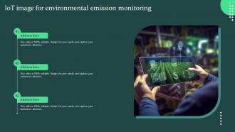 IOT Image For Environmental Emission Monitoring