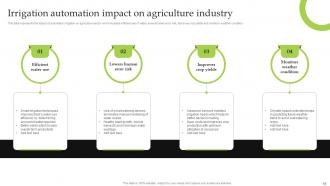 Iot Implementation For Smart Agriculture And Farming Powerpoint Presentation Slides Content Ready Professionally