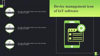 IOT In Device Management Plan Powerpoint Ppt Template Bundles Appealing Colorful