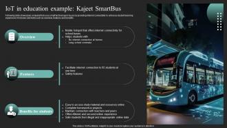 Iot In Education Example Kajeet Smartbus Iot In Education To Transform IoT SS