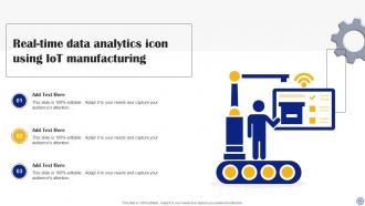 IOT In Manufacturing Industry Powerpoint Ppt Template Bundles Impactful Visual