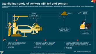 IoT In Manufacturing IT Monitoring Safety Of Workers With IoT And Sensors