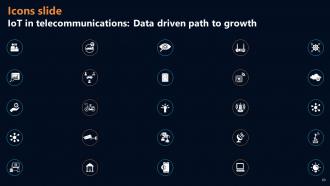 IoT In Telecommunications Data Driven Path To Growth Powerpoint Presentation Slides IoT CD Professionally Content Ready