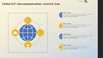 IoT In Telecommunications Powerpoint Ppt Template Bundles Adaptable Downloadable