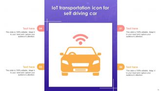 IOT In Transportation Powerpoint Ppt Template Bundles