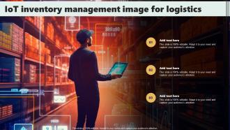 IOT Inventory Management Image For Logistics