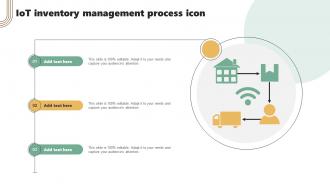IOT Inventory Management Process Icon