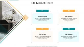 Iot Market Share In Powerpoint And Google Slides Cpb