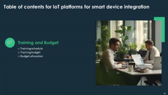 IoT Platform For Smart Device Integration Powerpoint Presentation Slides Analytical Image