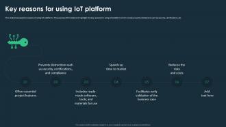 IoT Platforms For Smart Device Key Reasons For Using IoT Platform