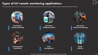 IoT Remote Asset Monitoring And Management Solutions Powerpoint Presentation Slides IoT CD Customizable Impactful
