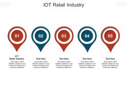 Iot retail industry ppt powerpoint presentation portfolio tips cpb