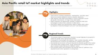 IoT Retail Market Analysis And Implementation Powerpoint Presentation Slides Interactive Researched