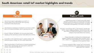 IoT Retail Market Analysis And Implementation Powerpoint Presentation Slides Appealing Researched