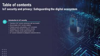 IoT Security And Privacy Safeguarding The Digital Ecosystem Powerpoint Presentation Slides IoT CD Good Adaptable