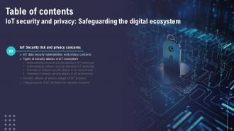 IoT Security And Privacy Safeguarding The Digital Ecosystem Powerpoint Presentation Slides IoT CD Colorful Adaptable