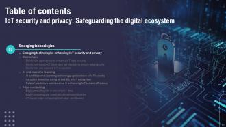 IoT Security And Privacy Safeguarding The Digital Ecosystem Powerpoint Presentation Slides IoT CD Interactive Pre-designed