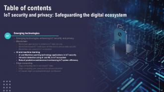 IoT Security And Privacy Safeguarding The Digital Ecosystem Powerpoint Presentation Slides IoT CD Multipurpose Pre-designed