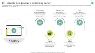 IoT Security Best Practices In Banking Sector Comprehensive Guide For IoT SS