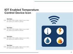 Iot sensors temperature detectors device container humanoid