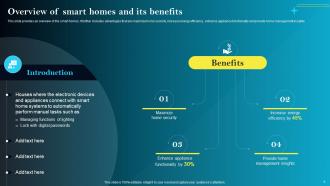 IoT Smart Homes Automation Powerpoint Presentation Slides IoT CD Editable Appealing