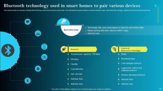 IoT Smart Homes Automation Powerpoint Presentation Slides IoT CD Editable Professionally