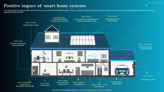 IoT Smart Homes Automation Powerpoint Presentation Slides IoT CD Researched Appealing