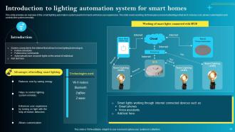 IoT Smart Homes Automation Powerpoint Presentation Slides IoT CD Pre-designed Appealing