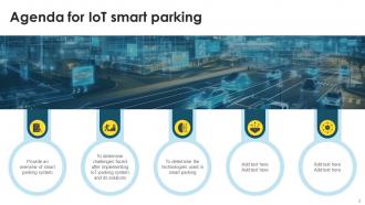 IoT Smart Parking Powerpoint Ppt Template Bundles IoT MM Template Slides