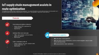 IoT Supply Chain Management Powerpoint Ppt Template Bundles Editable Pre-designed
