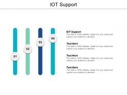 Iot support ppt powerpoint presentation infographics professional cpb