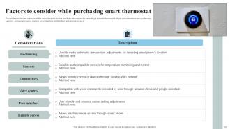 IoT Thermostats To Control HVAC System Powerpoint Presentation Slides IoT CD Image Colorful