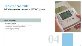 IoT Thermostats To Control HVAC System Powerpoint Presentation Slides IoT CD Graphical Colorful