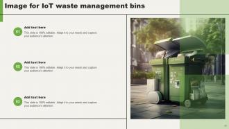 IOT Waste Management Powerpoint Ppt Template Bundles Impressive Downloadable