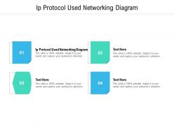 Ip protocol used networking diagram ppt powerpoint presentation show portrait cpb