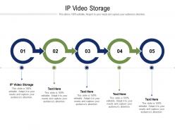 Ip video storage ppt powerpoint presentation infographics cpb