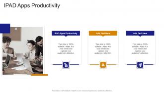 IPAD Apps Productivity In Powerpoint And Google Slides Cpb