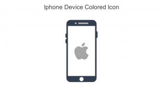 Iphone Device Colored Icon In Powerpoint Pptx Png And Editable Eps Format