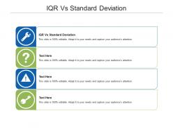 Iqr vs standard deviation ppt powerpoint presentation summary graphics template cpb