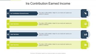 IRA Contribution Earned Income In Powerpoint And Google Slides Cpb