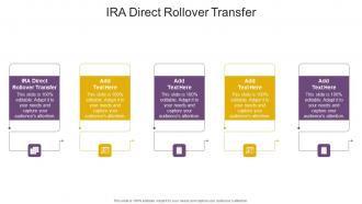 IRA Direct Rollover Transfer In Powerpoint And Google Slides Cpb