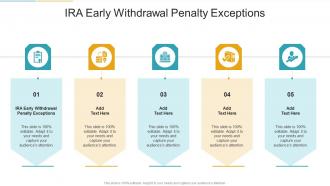 IRA Early Withdrawal Penalty Exceptions In Powerpoint And Google Slides Cpb