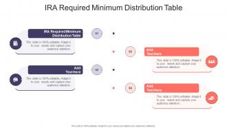 IRA Required Minimum Distribution Table In Powerpoint And Google Slides Cpb