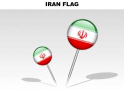 Iran country powerpoint flags