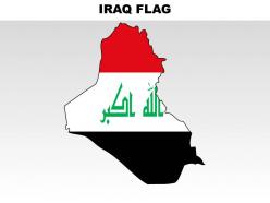 Iraq country powerpoint flags
