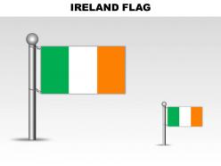 Ireland country powerpoint flags