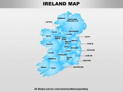 Ireland powerpoint maps Ireland powerpoint maps