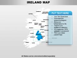 Ireland powerpoint maps