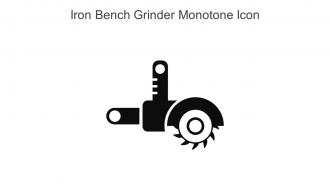Iron Bench Grinder Monotone Icon In Powerpoint Pptx Png And Editable Eps Format