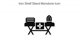 Iron Shelf Stand Monotone Icon In Powerpoint Pptx Png And Editable Eps Format